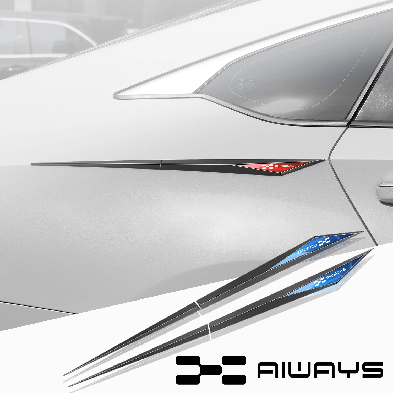 

2pcs car stickers TPU car accessories para auto for AIWAYS U5 U6 U7