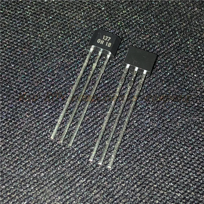 10PCS/LOT OH137 TO92 Hall Effect Sensor for Highly Sensitive Instruments TO-92S  In-kind Shooting  New original  In Stock