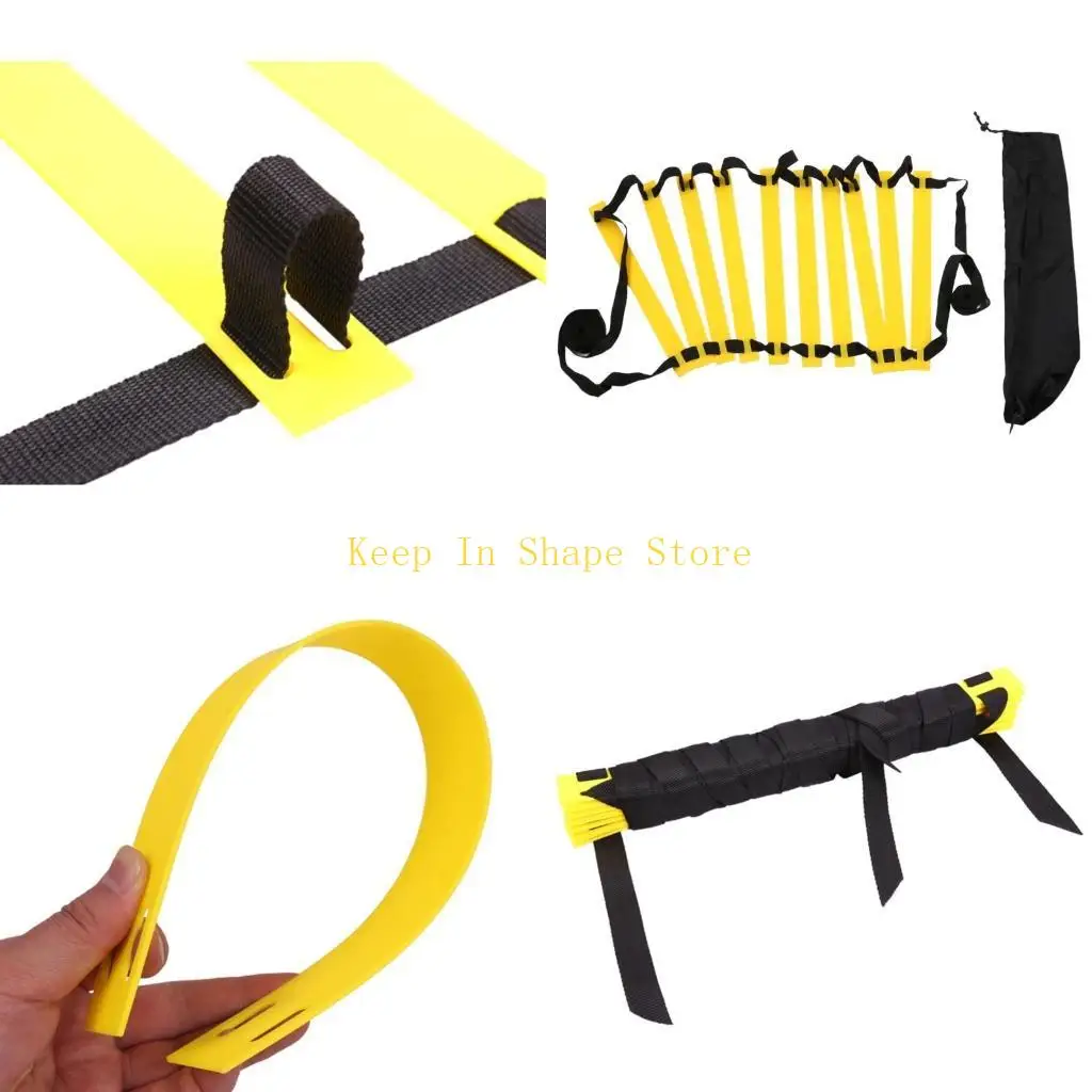 

U1JC Лестницы гибкости установили тренировки и уравновешивание тренировочных тренировок с помощью скорости, несущая сумку для в