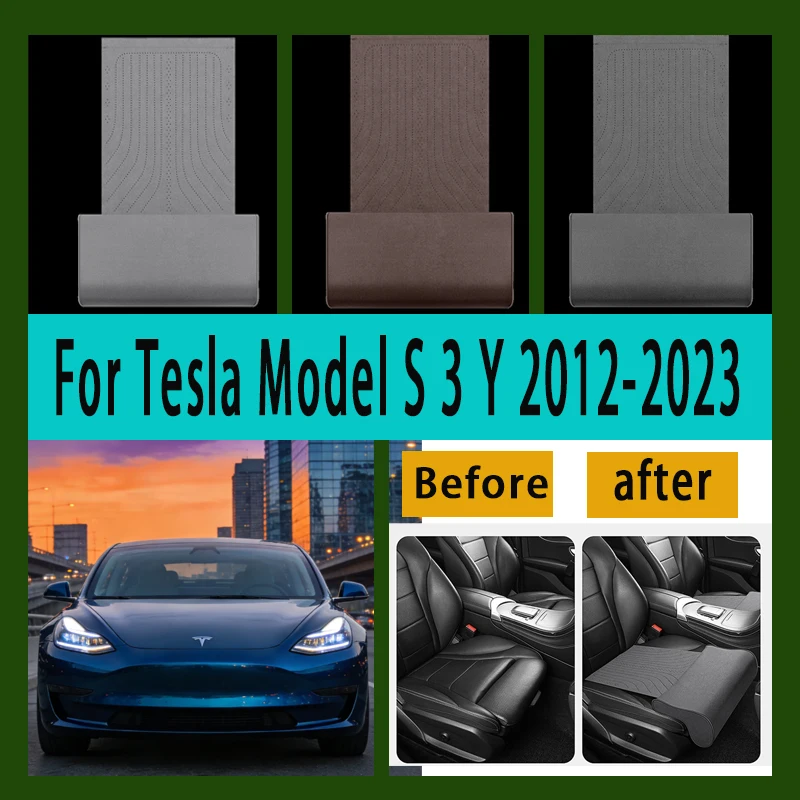 

For Tesla Model S 3 Y 2012-2023 2013 2016 2017 2020 2021 Car Seat Leg Support Extension Mat support pad Seat extension leg pad