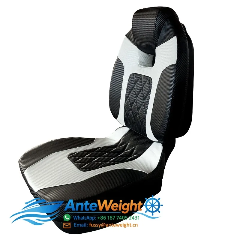 MARINE High-Quality Deluxe Fold Down Fishing Boat Seat Customized Waterproof Pontoon Bats Seats