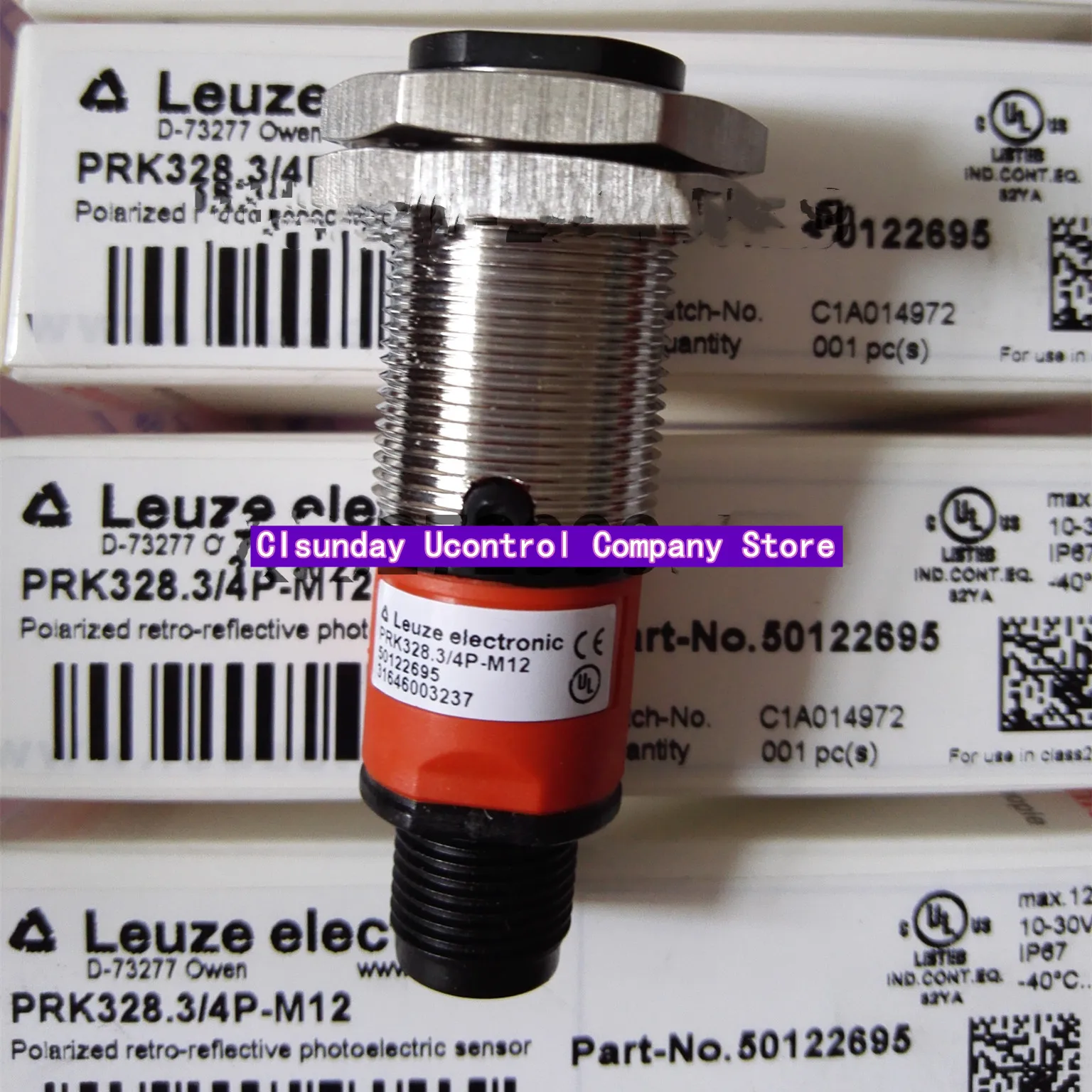 

New original LEUZE photoelectric switch PRK328.3/4P-M12