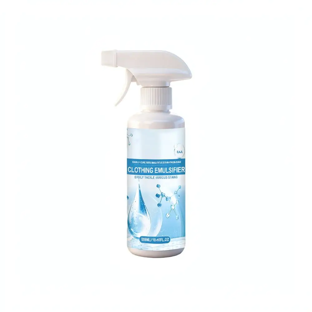 Powerful Laundry Stain Remover Spray Quick Action Cleaning Agent Gentle On Fabric Protective Laundry Care Formula Essential