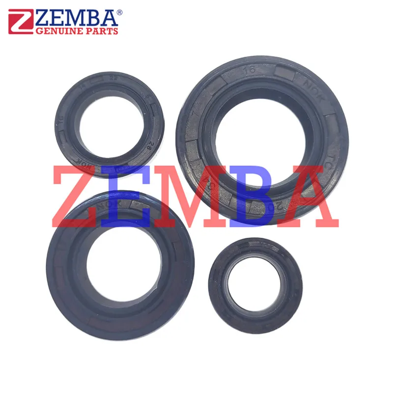 OIL SEAL SET 4PCS/SET FOR HONDA TITAN150 CBF125 CBF150 GL150 GL150 CARGO XR150L 20*34*7MM 16*28*7MM 14*22*5MM 12*18*5MM
