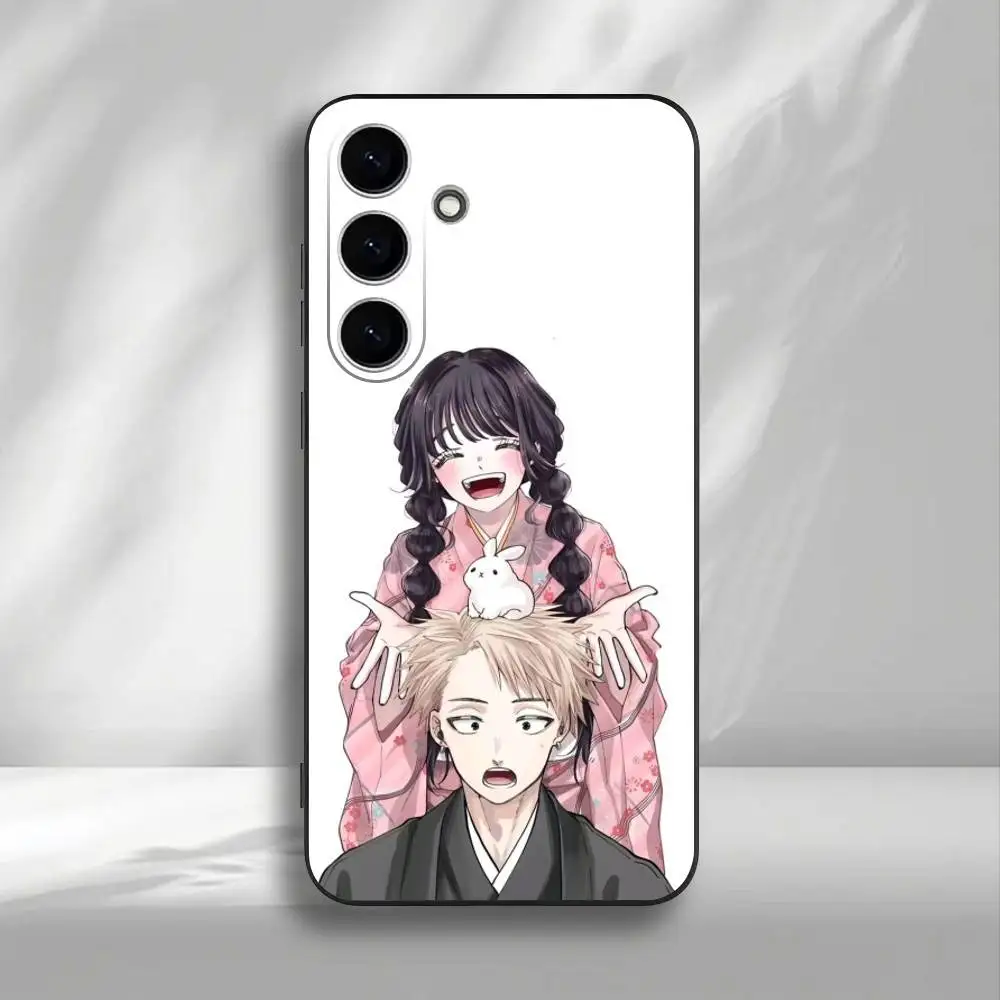 Die F-Fragrant Flower Blooms mit Dignity Handyhülle für Samsung Galaxy A73, A72, A71, A70, A53, A52, A51, weiche schwarze Hülle