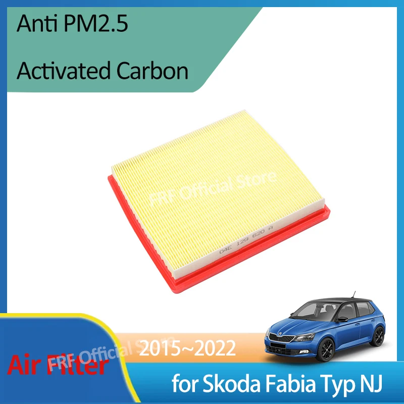 for Skoda Fabia Typ NJ Combi Tour MK3 2015 2016 2017 2018 2019 2020 2021 2022 04E129620A Air Filter Intake Engine Grid Car Parts