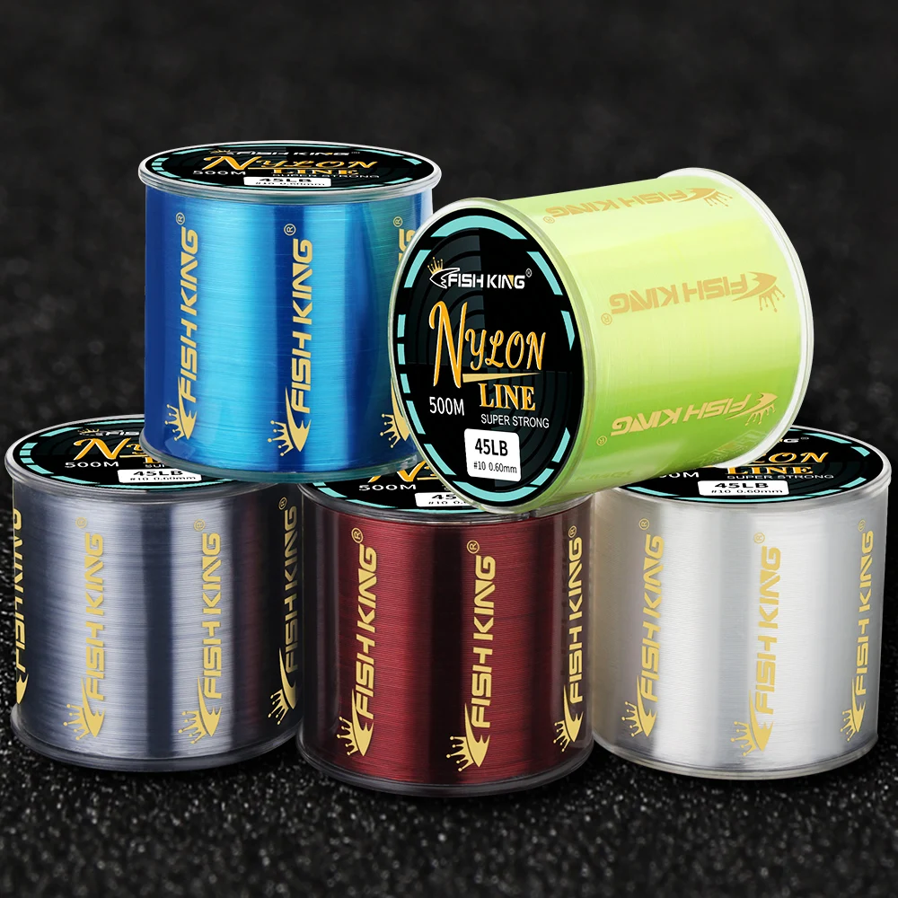 Monofilament rybi Super wytrzymała żyłka wędkarska nylonowa żyłka wędkarska wytrzymałość na zużycie 300m 4.13-34LB akcesoria wędkarskie