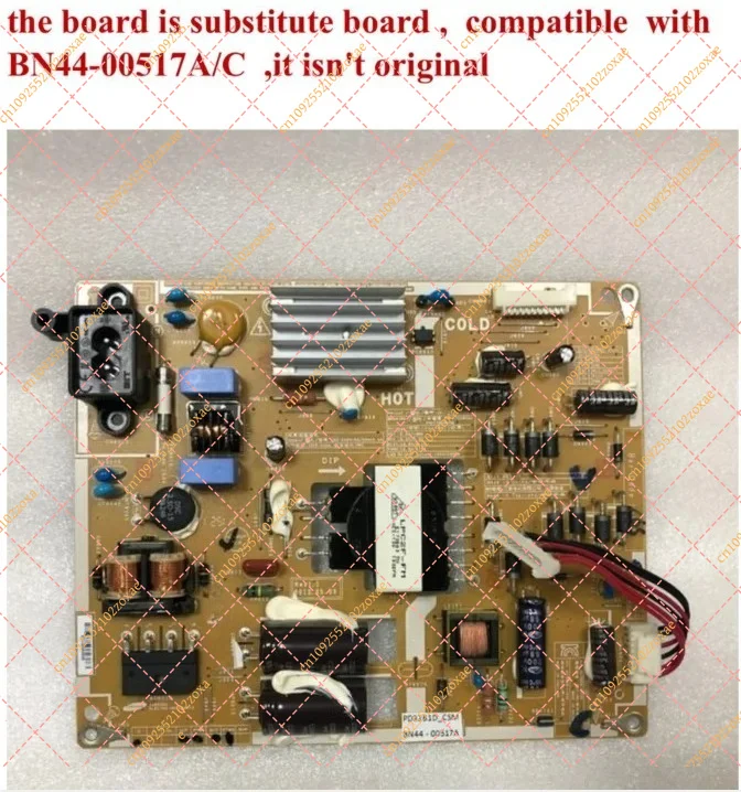 YF Replacement Power Supply Board PD32B1E_CSM BN44-00517C BN44-00517A Compatible for Samsung TV