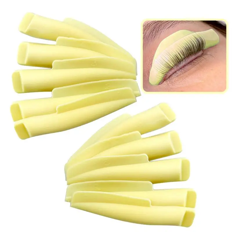 5Pair Silicone Curlers Curl Eyelash Pads Set Eye Lash Extension Perm Tools Eyelash Lifting Kit Accessories Reusable