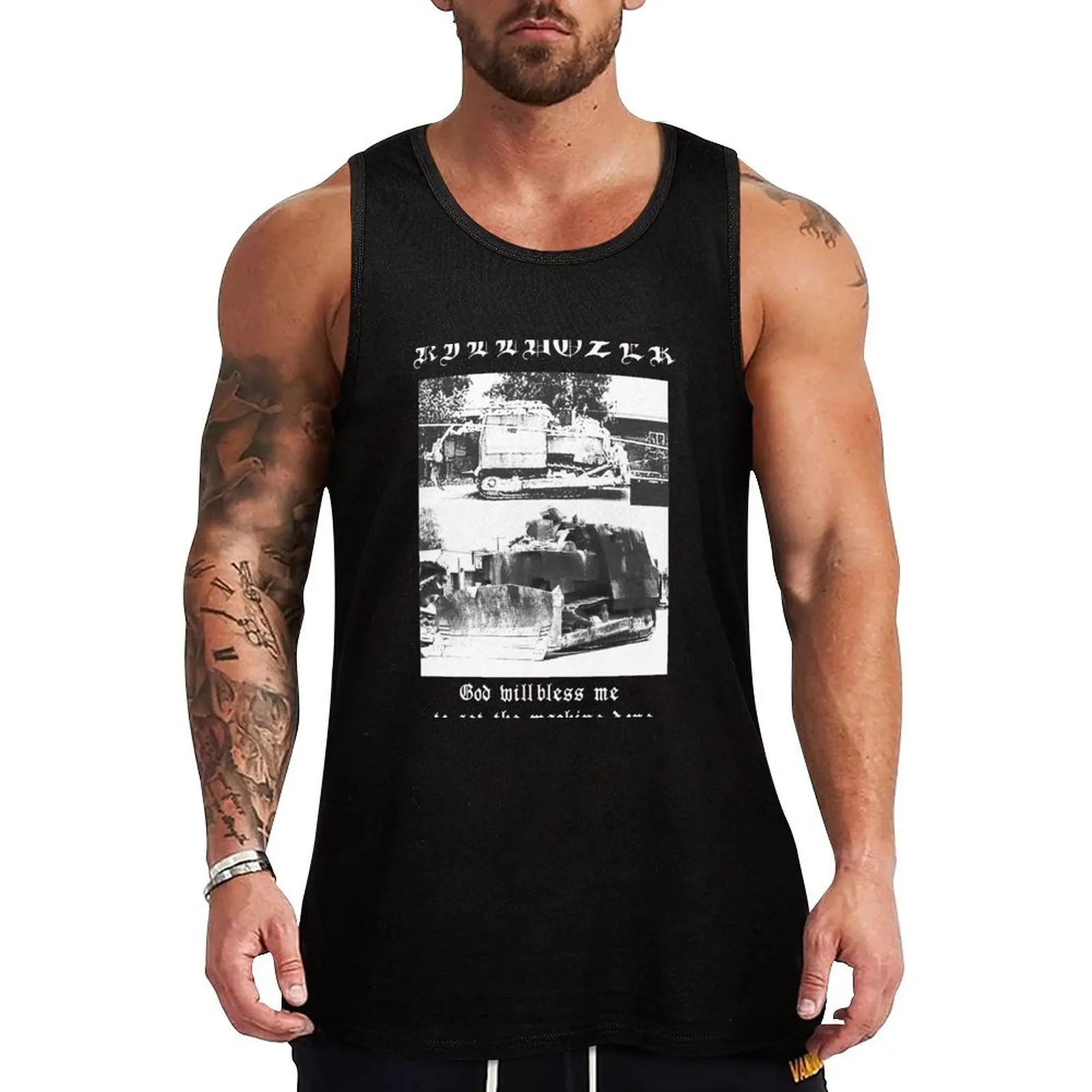 

KILLDOZER / Alternate #1 Tank Top Fitness men clothing male top Men's summer clothes