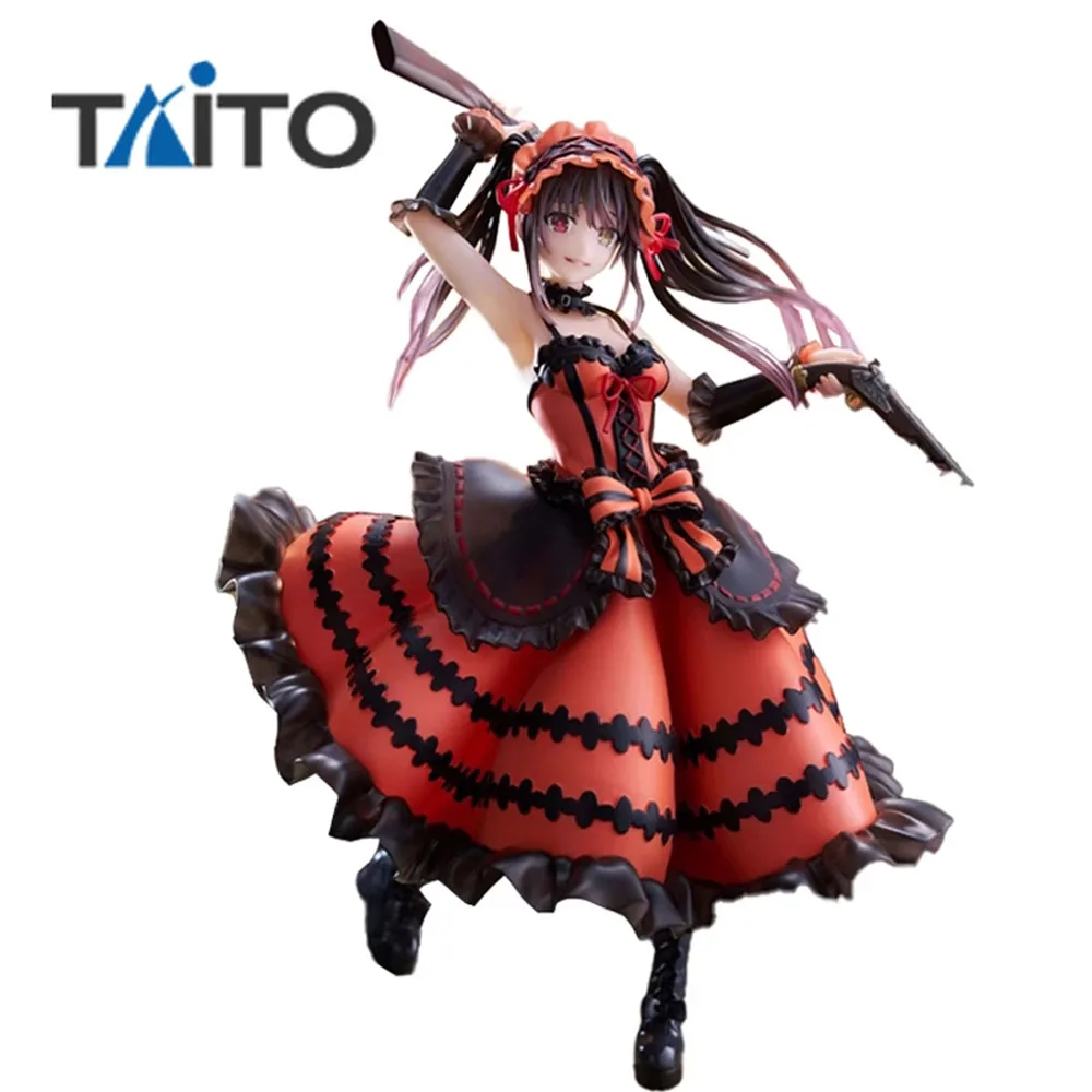 

IN Stock Taito APM Date A Live Iv Tokisaki Kurumi Zafkiel Artist Masterpiece+ Original Anime Figure Model Collectible Toys 23Cm