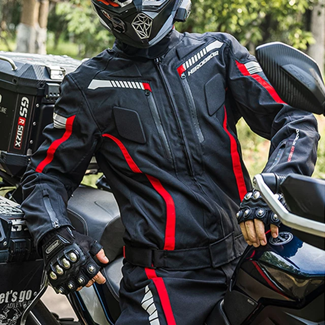 Waterproof motorcycle suit mens top