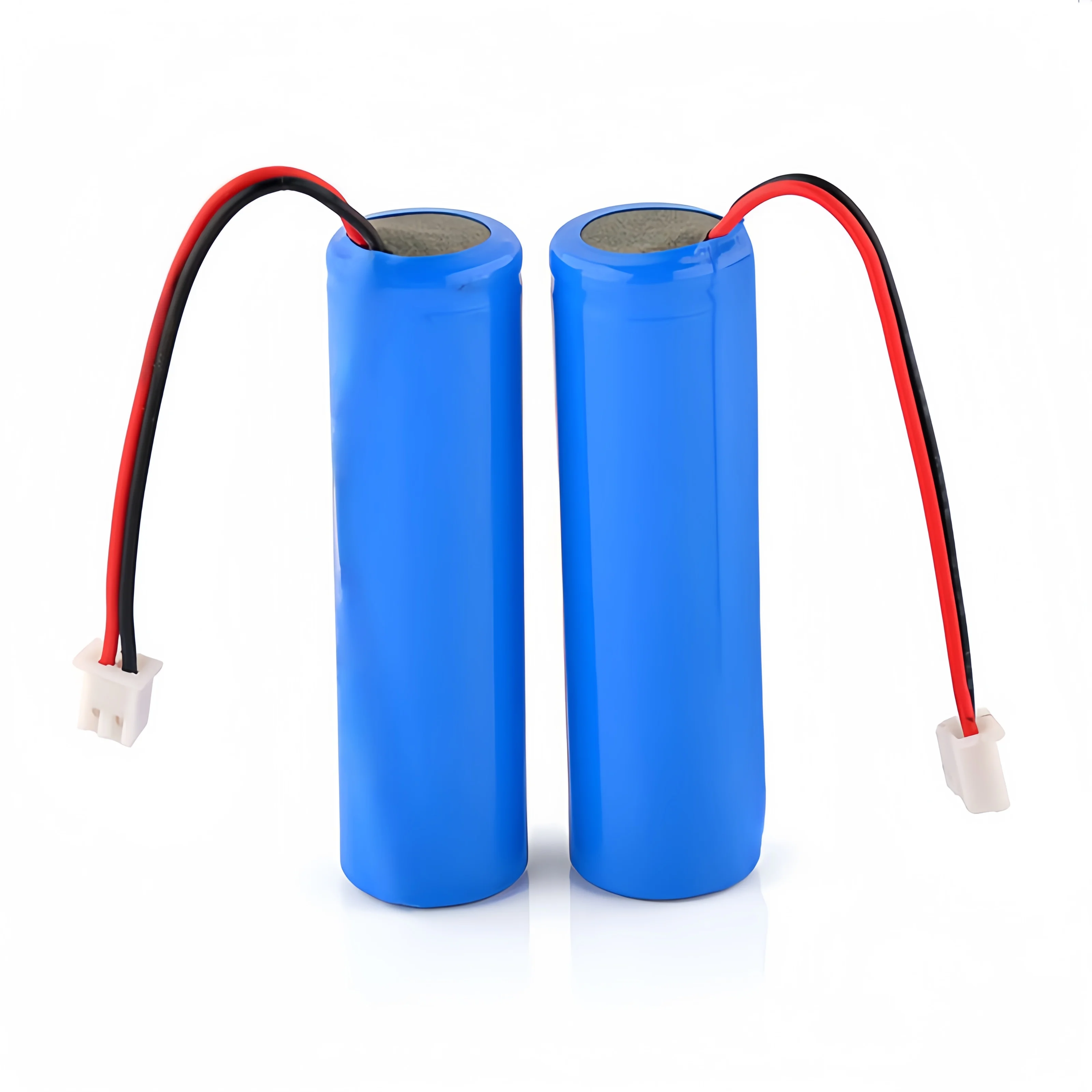 5 個 18650 充電式リチウム電池 3.7V 2500mAh SM/PH2.0/XH2.54/JST プラグ付き教育ロボットリモコンおもちゃ