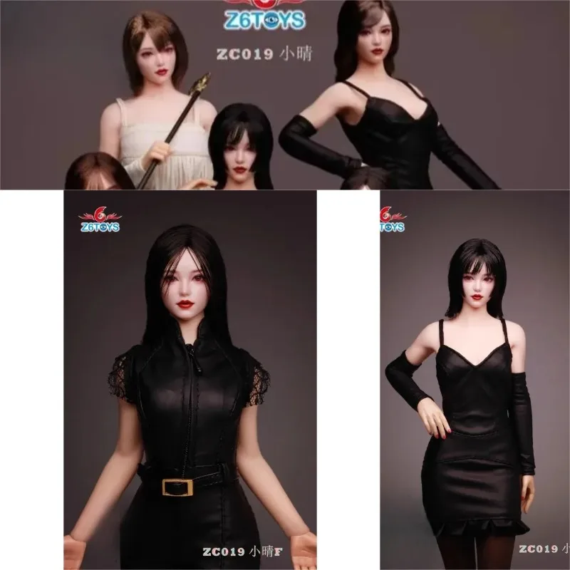 

ZC019 масштаб 1/6, азиатская красота, подвижные глаза, Xiaoqing, женская голова, скульптура, резьба для 12-дюймовой TBL Pale, экшн-фигурка, тело