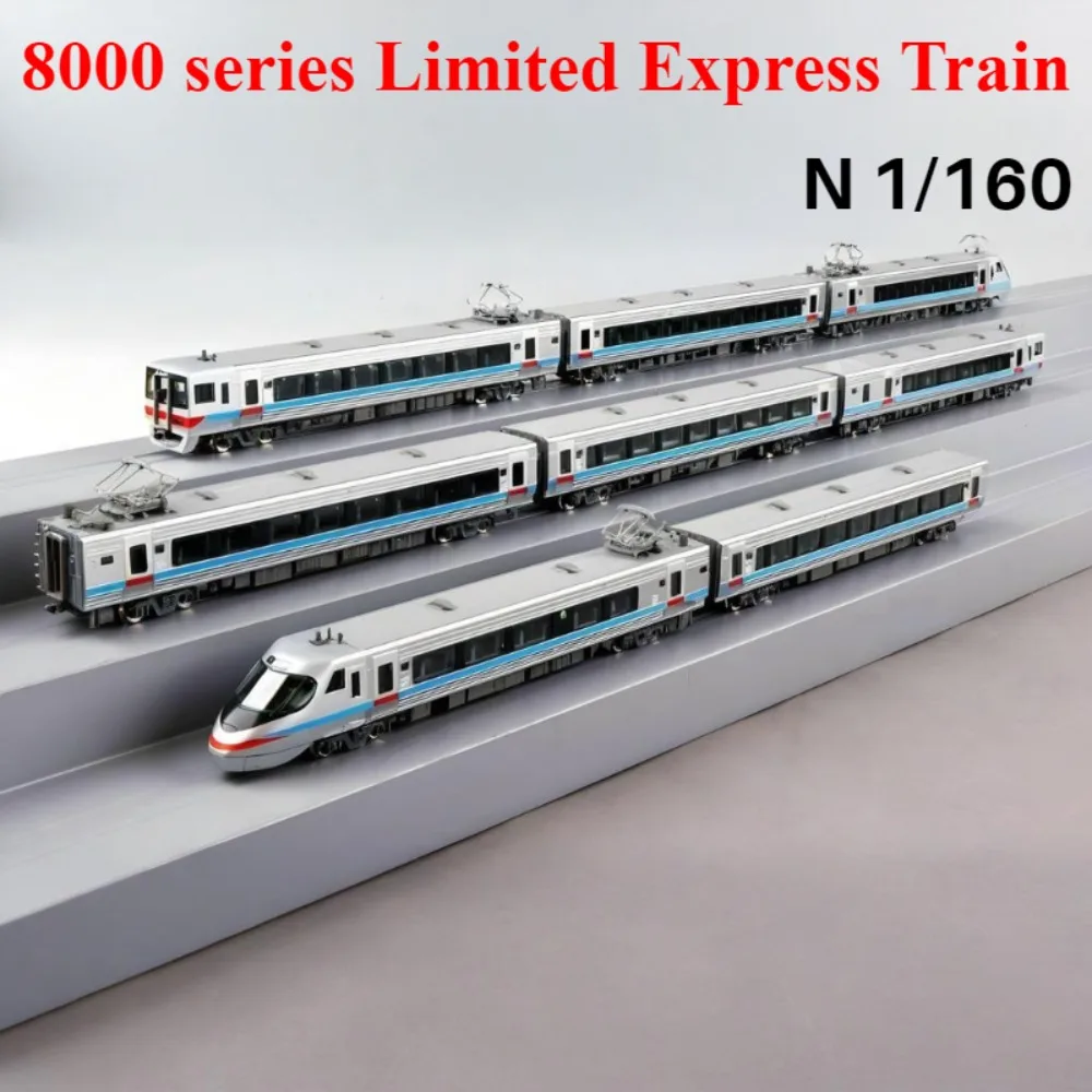 KATO N Scale 1/160 Train Model 8000 Series Express Train Painted 8-car Set 10-1940 Train Set Boys Toy Gift