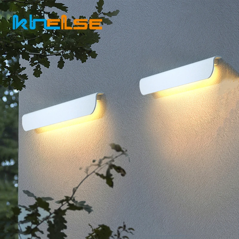 

Waterproof Simple LED Wall Lamp Modern Outdoor/Indoor IP65 Entrance Decor Sconce Garden Porch Bedside Home Wall Lights Luminaire