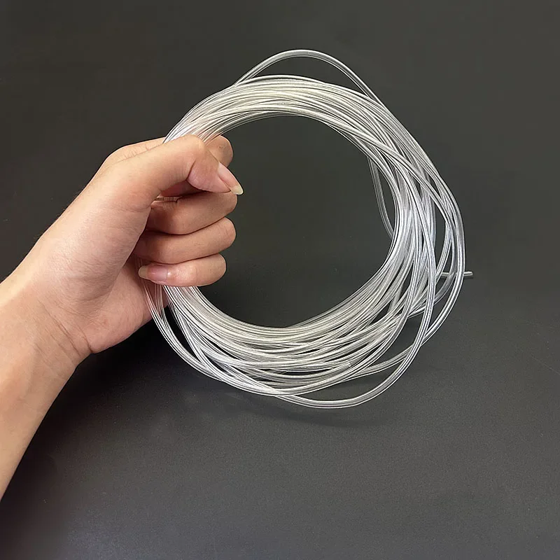 Transparent PVC Capillary Hose Flexible Micro Tubing for Water Air Flow Systems ID 0.5mm ~ 3.5mm Corrosion Preventive Tubing