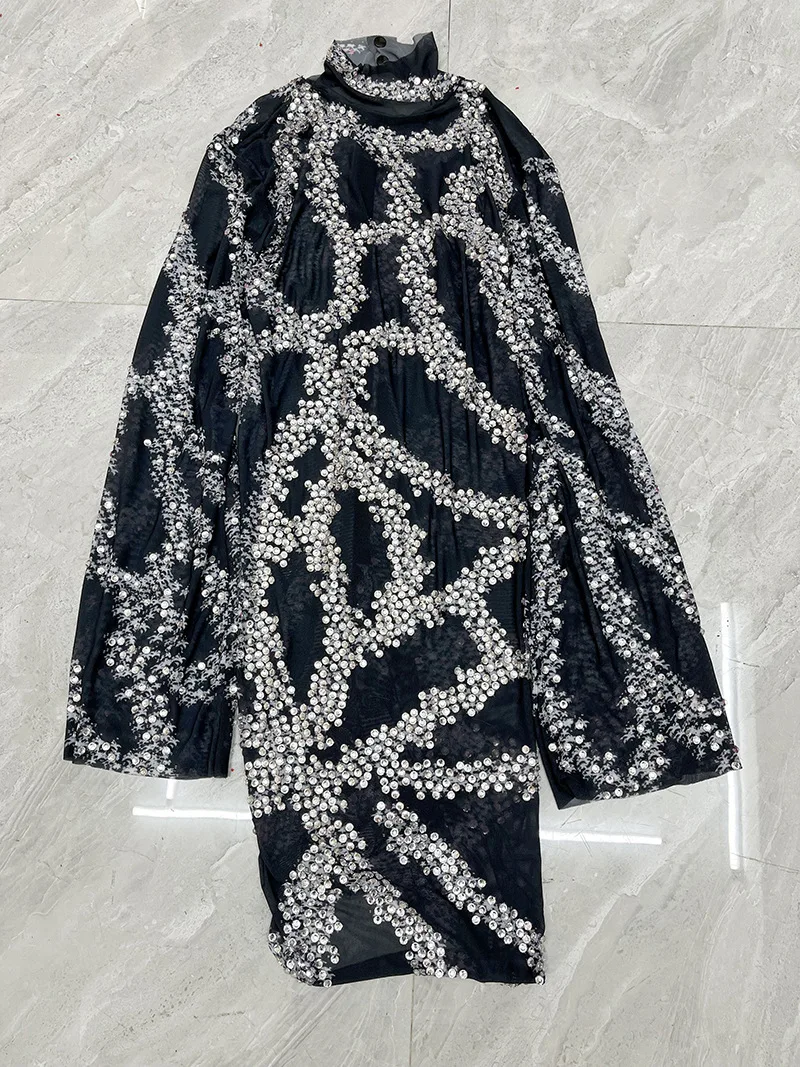 เครื่องแต่งกายไนท์คลับบาร์มุมมอง SLIM FIT ชุดรุ่น Walk Show จัดเลี้ยงชุด Vestido De Fiesta De Grad