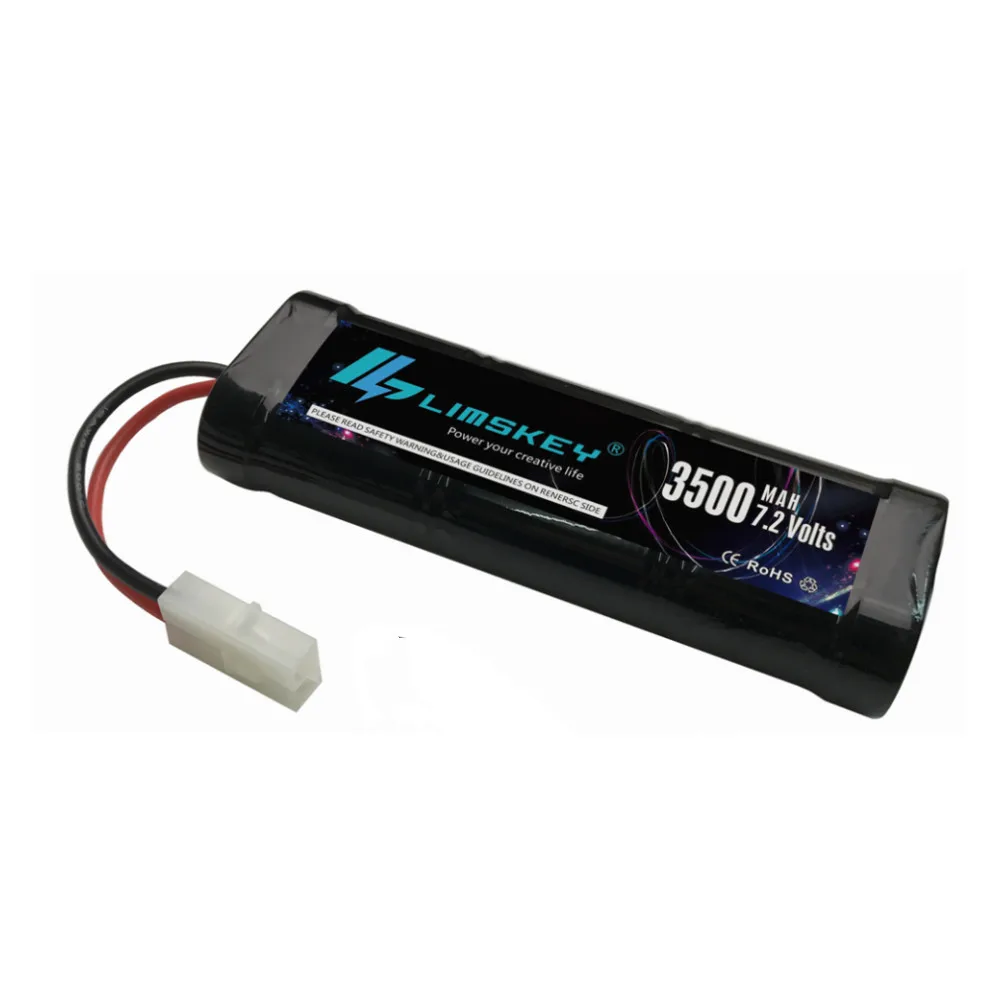 بطارية 7.2 فولت 6800mah 5000mAh SC NiMH بطاريات حزمة ل RC سيارة شاحنة عربات التي تجرها الدواب قارب خزان 7.2V ni-mh Baterias مع موصلات Tamiya