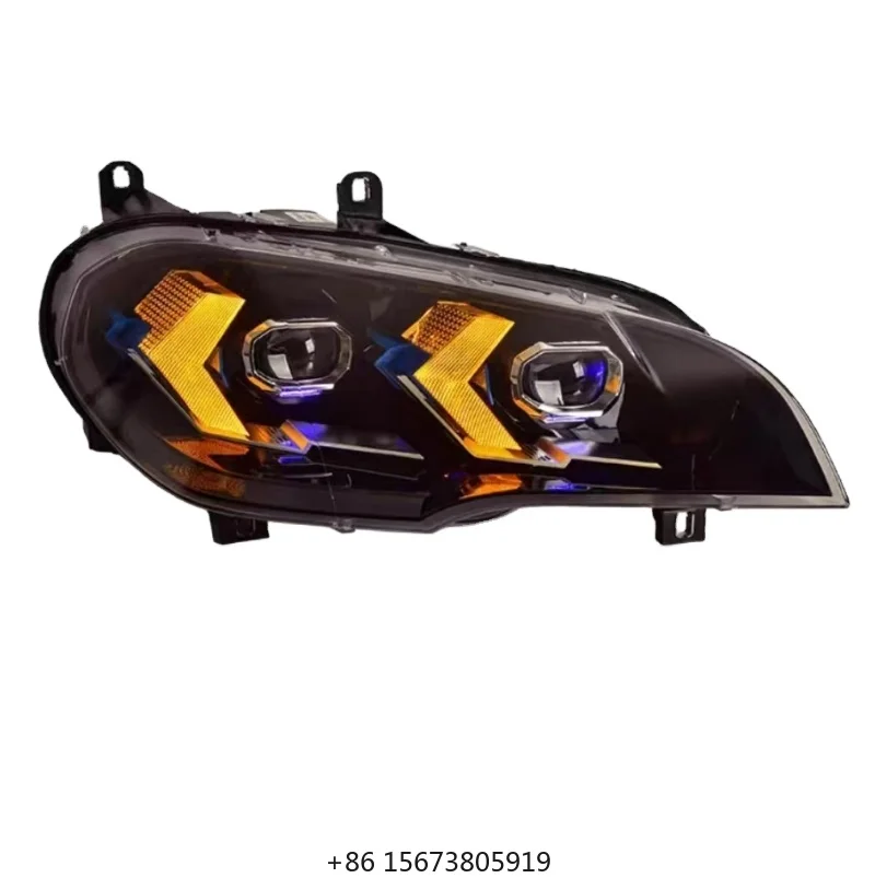 

For E70 E71 Modified LED Retrofit/Upgrade Car Lights for X5 X6 12V New 70W 8000 Lumens 4000K