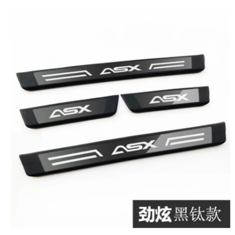 

Автомобильные аксессуары для Mitsubishi ASX 2013-2015 2016 2017 2018 2019 накладка на порог педали защитная пластина из нержавеющей стали