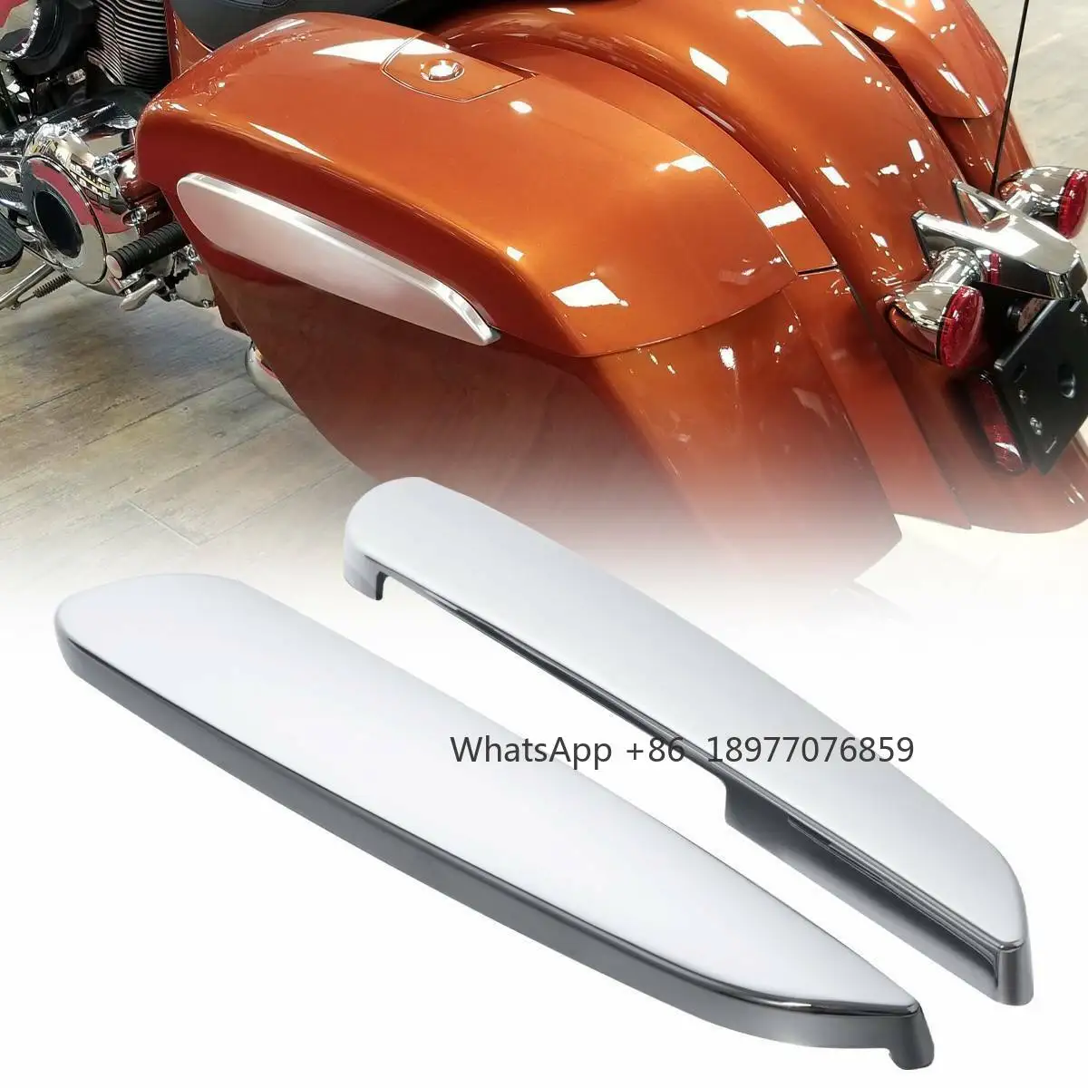 

XF2906F37-E Chrome Saddlebag Lock Hinges For Indian Chieftain Dark Horse 2019-2020 Chieftain