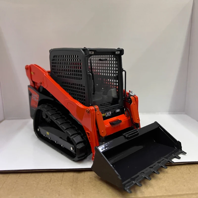 Diecast 1:24 Scale SVL 75-2 8103 Alloy Track Sliding Loader Model Finished Product Simulation Toy Collection Static Model