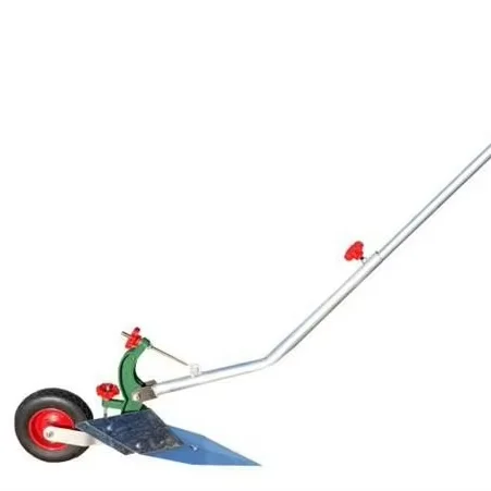 

Weiwei Hand-drawn Plow Plowing Furrow Opener Micro Tiller Agricultural Side-turning Plow Ridging