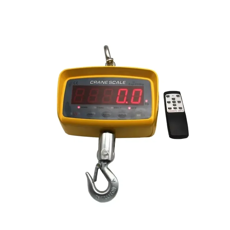 GSP909 Galoce High Accuracy Portable Heavy Crane Load Cell Wireless Crane Scale With Handheld Meter 300kg 1T 1.5T