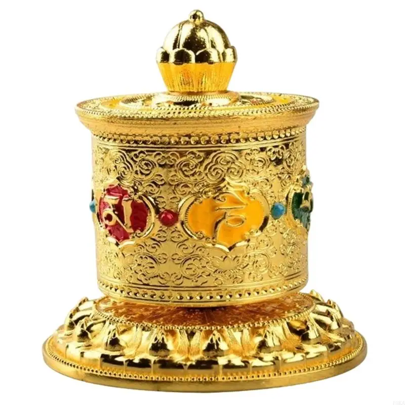   Tibetan Prayer Wheel Hand Craving Om Mani Padme Hum Table Prayer Wheel Spinnings Prayer Wheel Peaceful Spiritual Gift