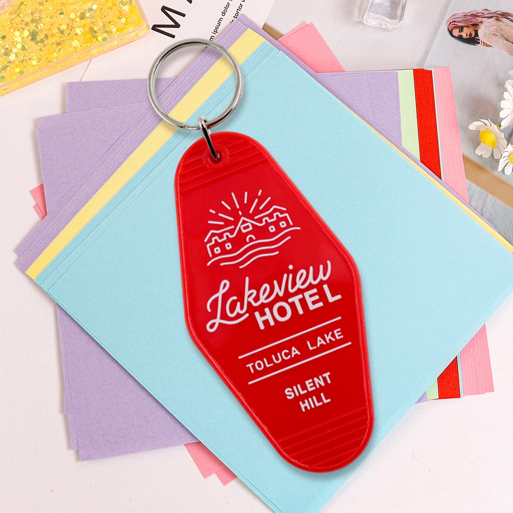 سايلنت هيل ليك عرض فندق المفاتيح مكان خاص حلقة رئيسية لعبة الرعب الطرفية مفتاح العلامة قلادة خمر #5