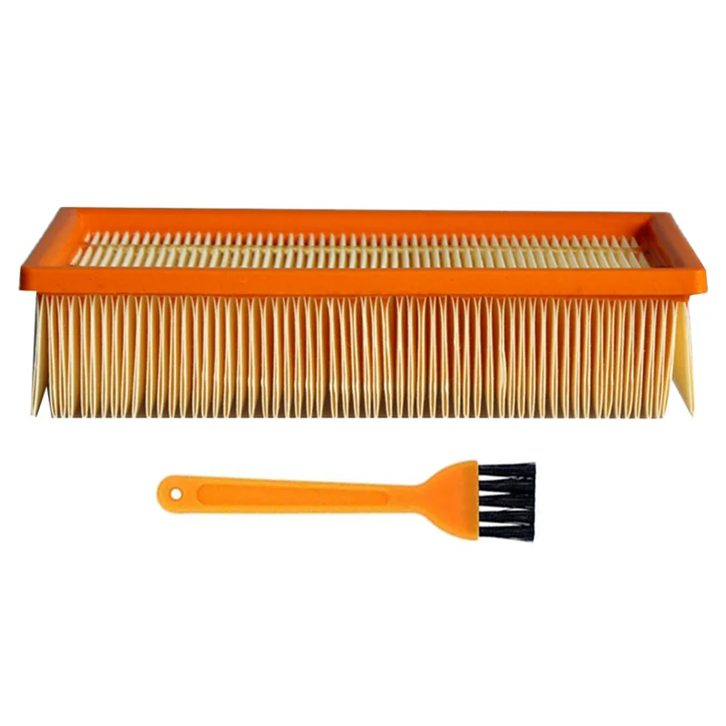 Reemplazo de filtro plano de filtro plisado plano N02R-2X para Karcher NT 25/1, NT 35/1, NT 55/1, NT 611 ECO