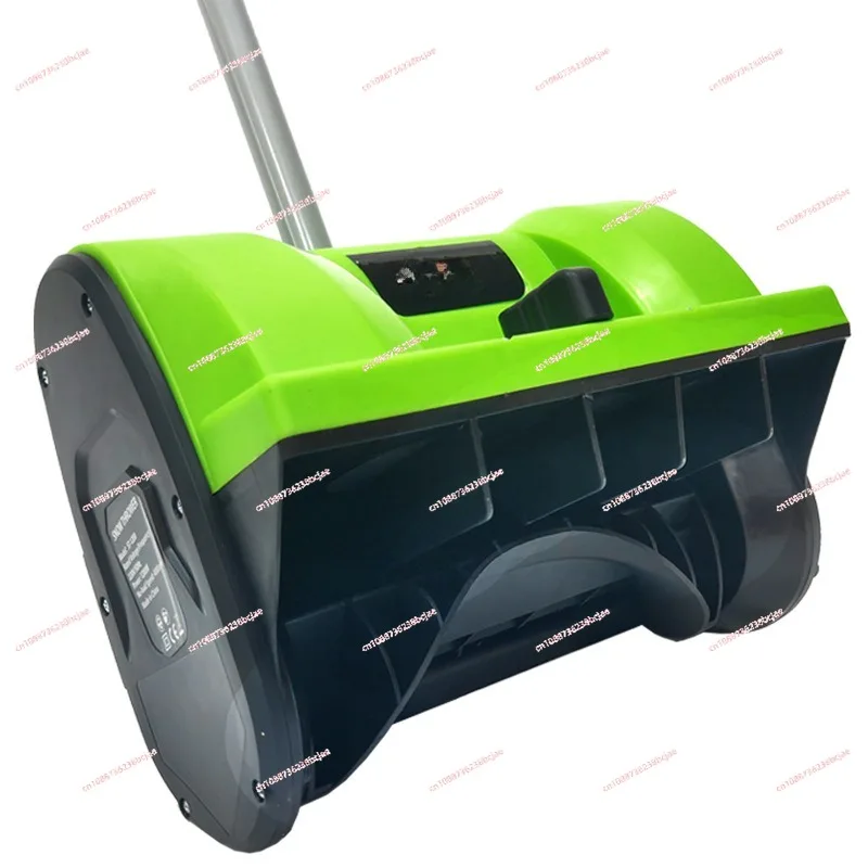 Electric hand push snow plow small preparation school road property snow shoveling sand handheld household snow plow