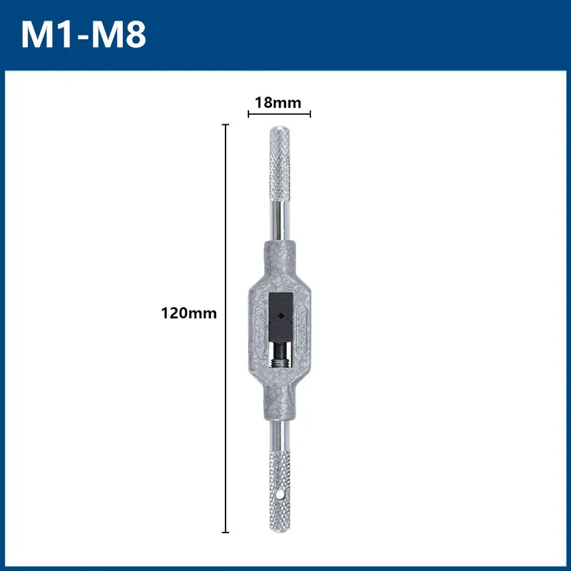 Xtapレンチ-調整可能なハンドタップ,M1-M8 M6-M20 m25,金属用ねじ