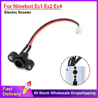 Power Charging Cable Port for Ninebot Electric Scooter Es1 Es2 Es3 Es4 Kickscooter Connecting Controller to Charger Line Parts