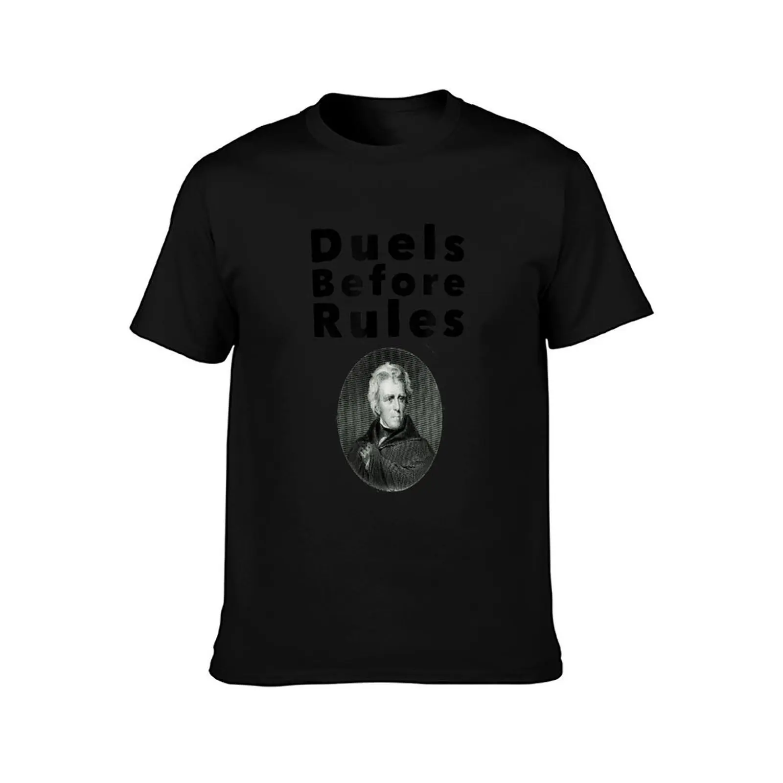 Andrew Jackson Funny President Tshirt T-Shirt Summer Casual Cotton Tee Unisex Men Women