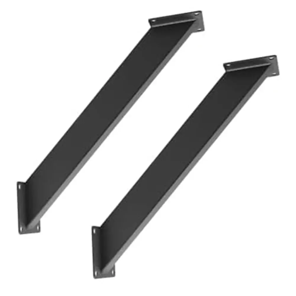 

Home Improvement As Shown 45 Degree Angle Brackets Complete Package With Screws Included Angle Support Black Coating Finish