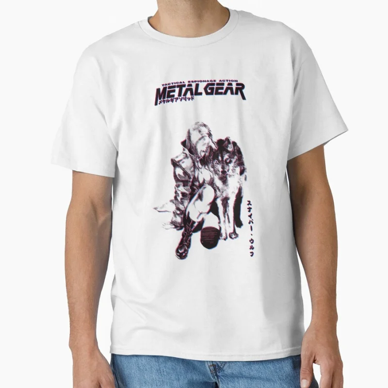 

Sniper Wolf metal gear solid kojima productions video game for fans gift T-shirt large size Tops S-6xl Adult Clothing