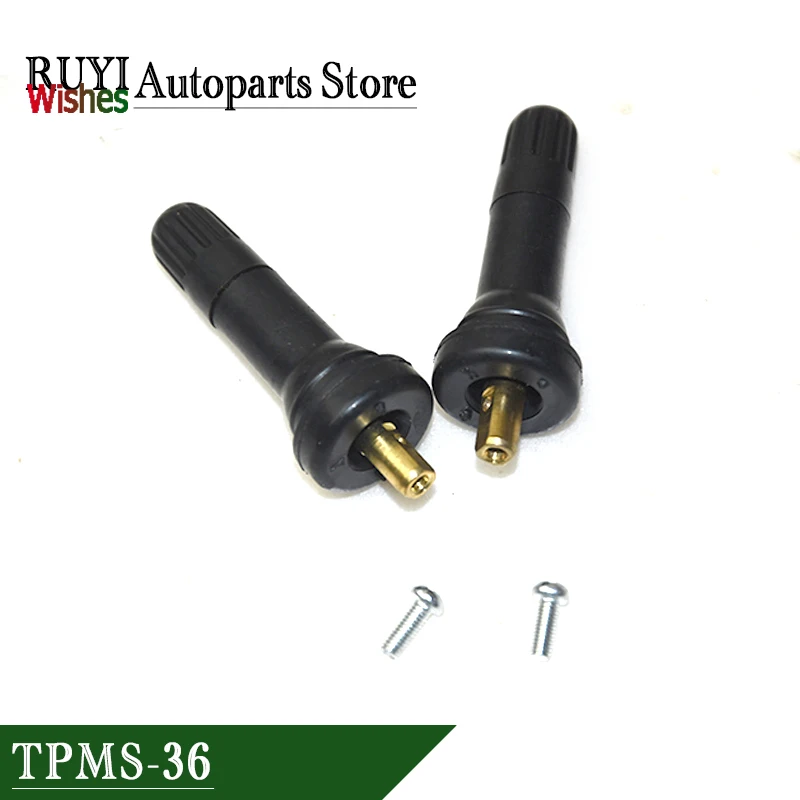 TPMS-36 Borracha Sensor De Pressão Do Pneu, TPMS Válvula Do Pneu, Tubeless Stem Substituição Fit para Kia, Alta Qualidade