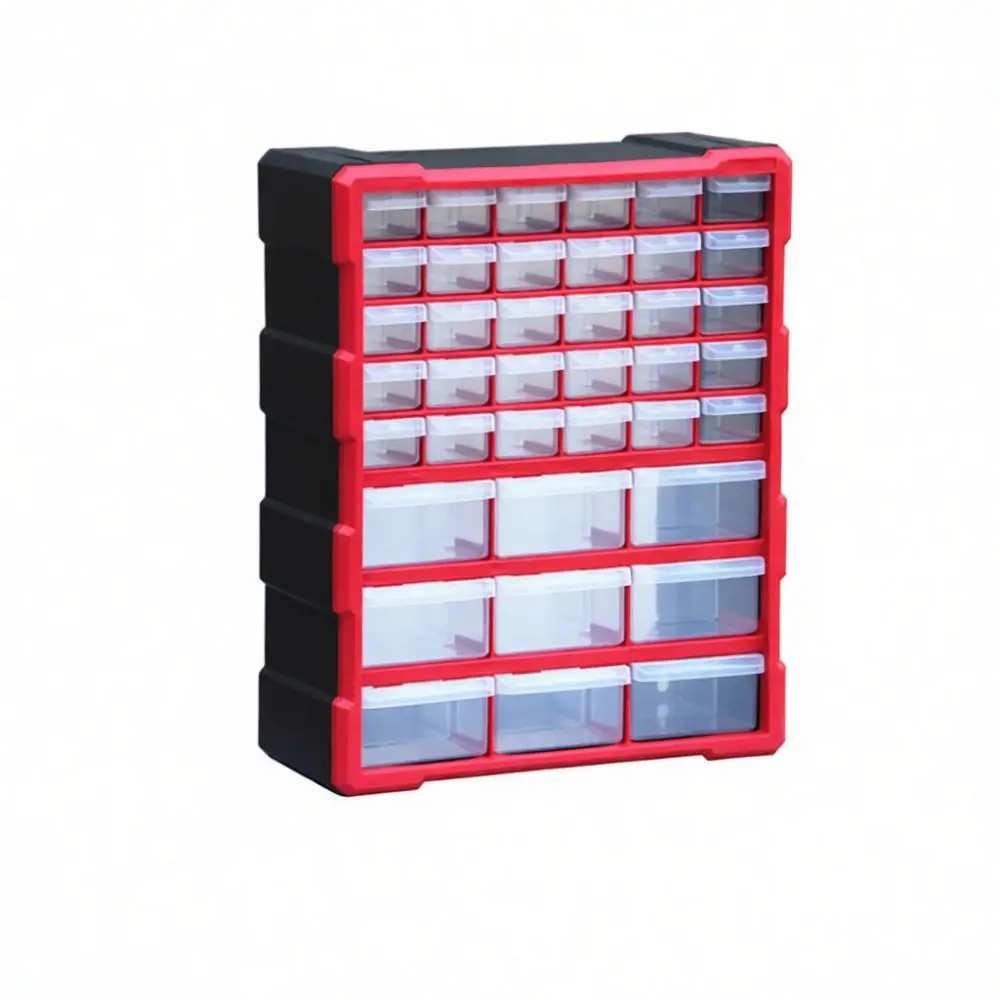 Desktop Storage Drawer For Small Parts Hardware Screws Electronic Components Jewelry Beads Craft Organizer Bin