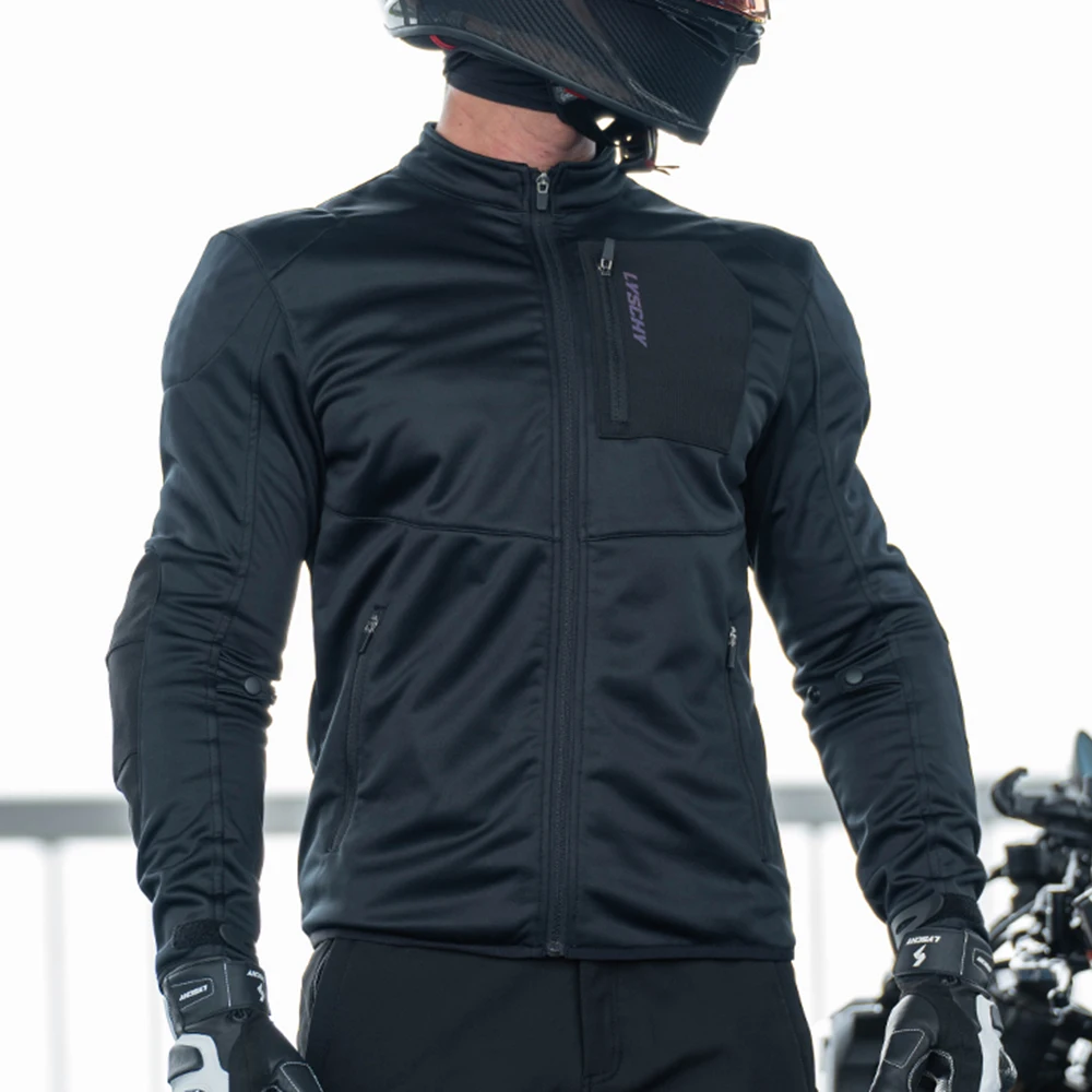 LYSCHY Men's Motorcycle Wear Windproof Rider Cycling Jacket Warm Commuter Casual Wear Waterproof Motorcycle Wear