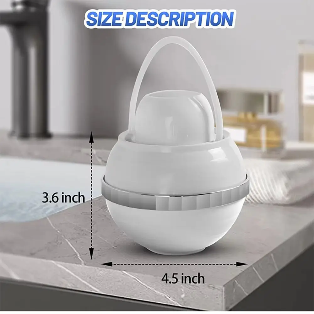 PP Material Portable Plastic Bathtub Water Filter Water Softener Splash-proof Design Hanging Tub Faucet Filter