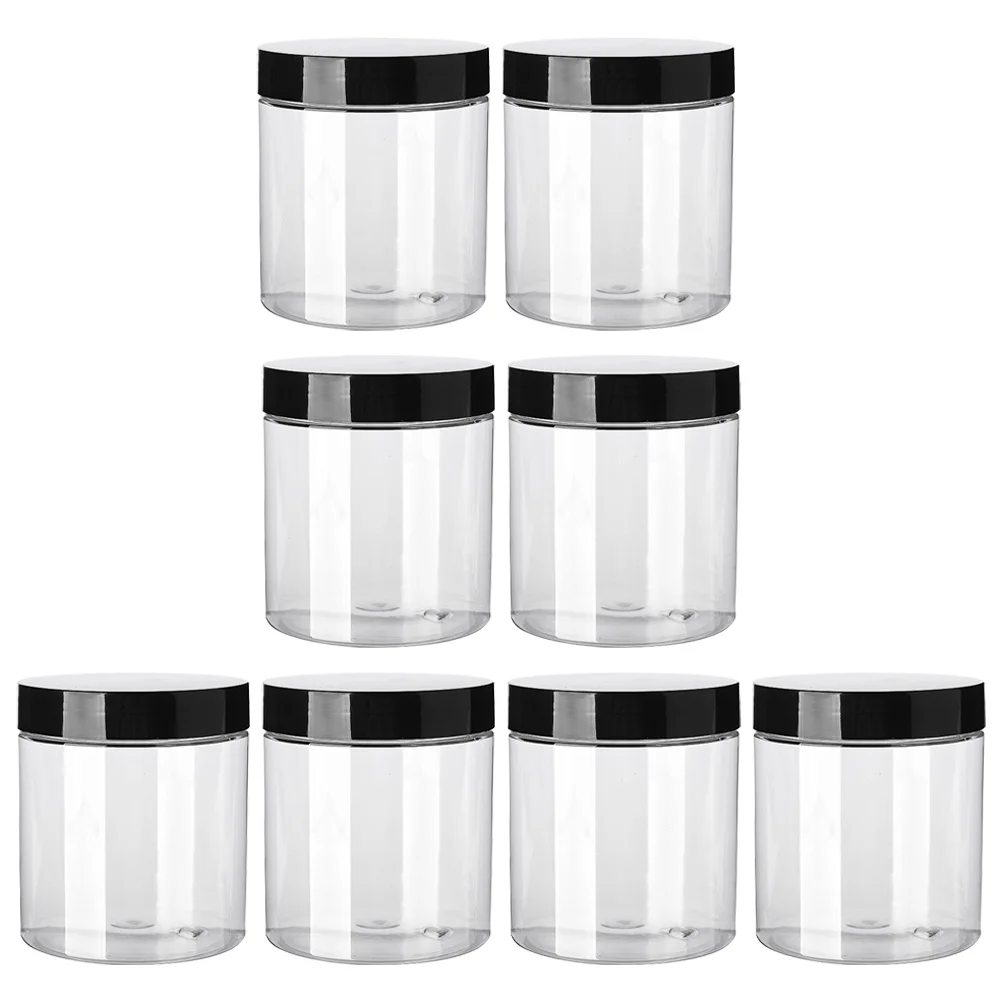 

8 Pcs Wide Mouth Jar Creami Container Vacuum Round Containers Travel