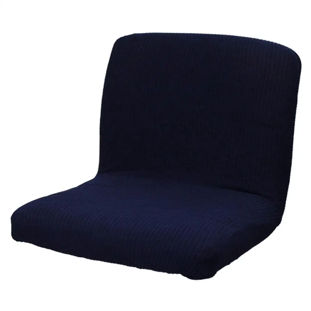 Removable Polyester Bar Stool Cover Stretch Short Back Chair Protector Anti Dust for seat Case for Restaurant Pub Cafe Home