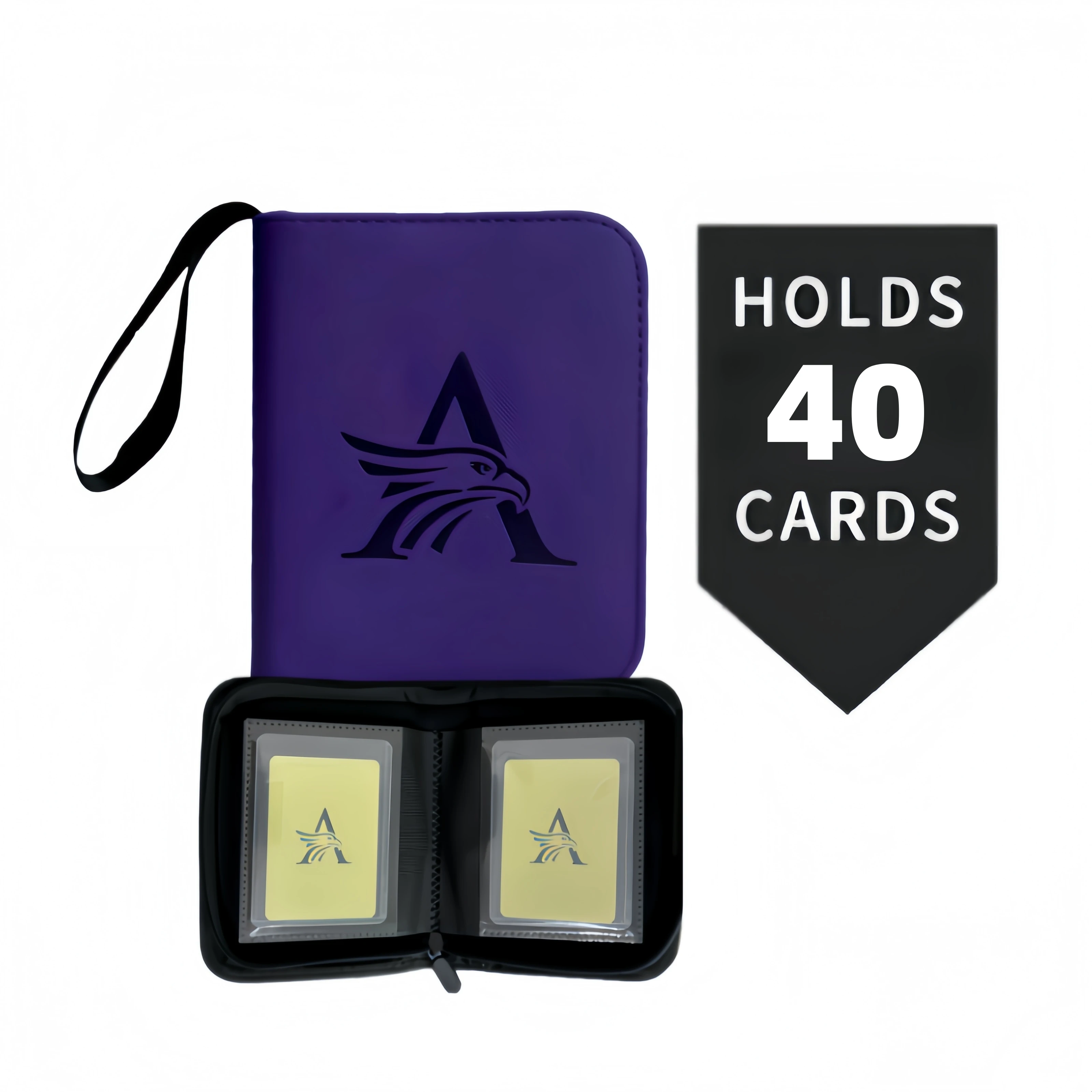 Top Loader Binder, 1 Tasche für 40 Karten im Format 3"x4", seitlich befüllbares kleines Album, für MTG, TCG, Pokémon, Sammel- und Sportkarten – Detail 15