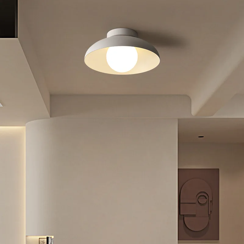 Japanese Style Ceiling Light Modern LED Ceiling Lamp Round G9 5W Indoor Lighting Room Decor For Living Room Bedroom Corridor
