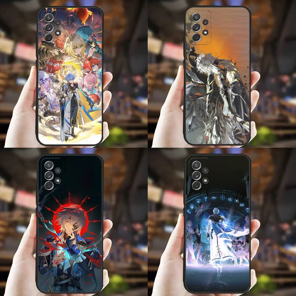

Honkai Star Rail Phainon Phone Case For Samsung S25,S24,S21,S22,S23,S30,Ultra,S20,Plus,Fe,Lite,Note,10,9,5G Black Cover