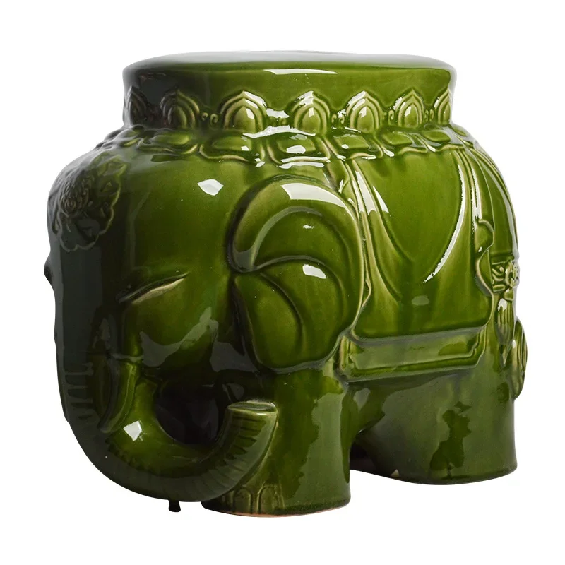 

Chinese elephant stool decoration home living room outdoor courtyard multi-function