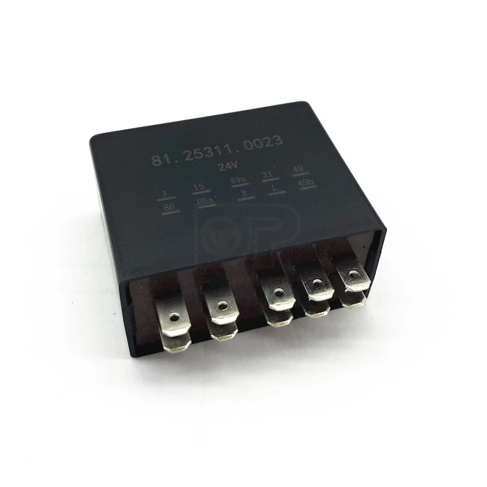 81253110015 81253110017 81253110023 81253110004 81253110008 One Piece 24V 10POLES Turn Signal Relay