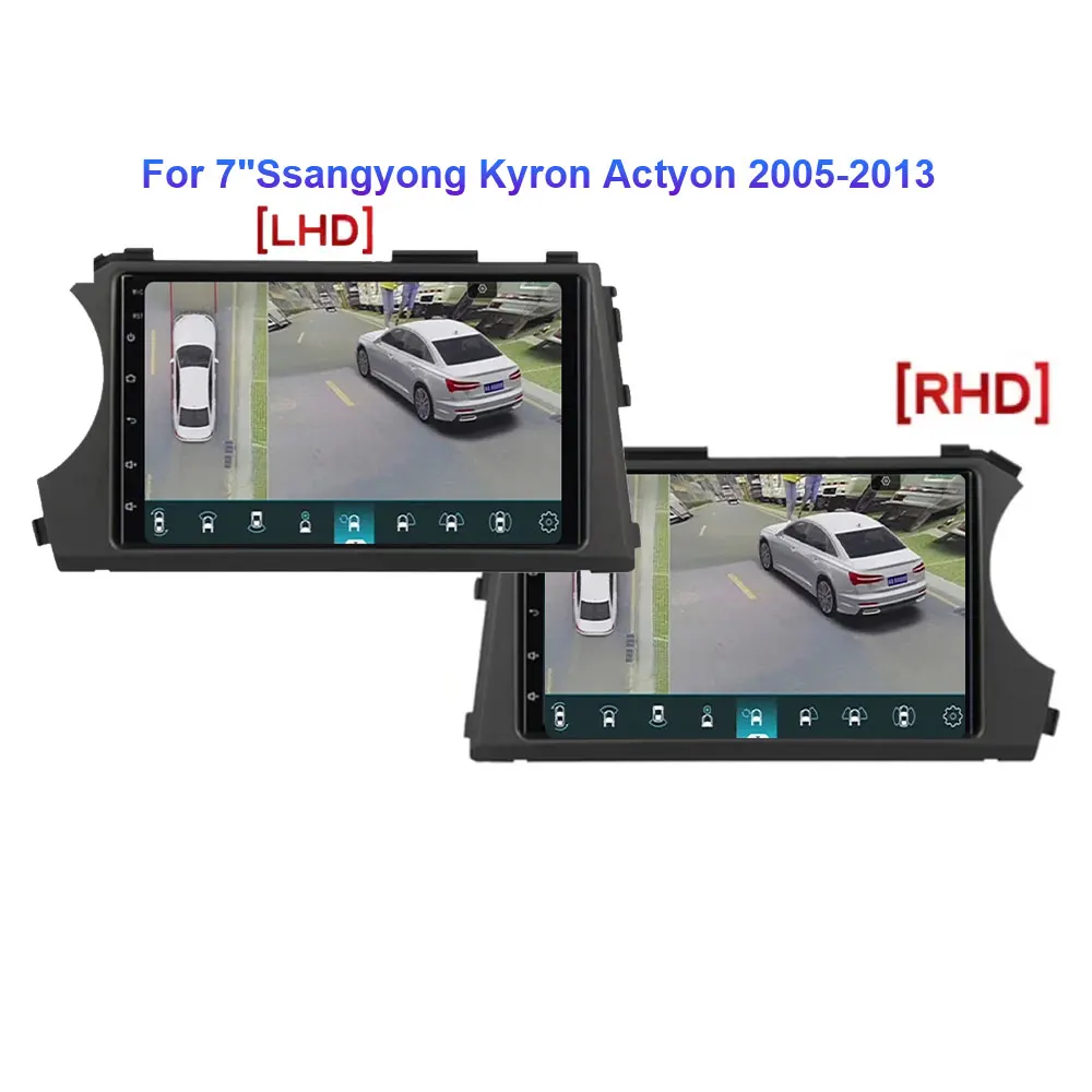 Carplay 2Din Android Car Radio Multimedia 4G WIFI GPS 7inch For Ssangyong Kyron Actyon 2005-2013 Navigation Car Stereo Autoradio